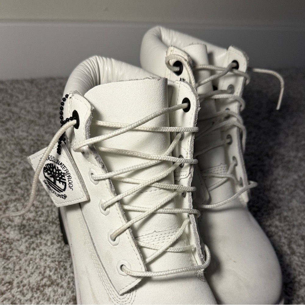 Timberlands, men size 5, women size 6.5/7. - Picture 3 of 3
